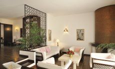 Villa Nautilus | Modern living room with a large sofa corner Modern living room with a large sofa corner