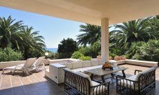 Villa Nautilus | Big lounge area and terrace with garden view Big lounge area and terrace with garden view