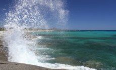 Beach and sea Sant Elmo