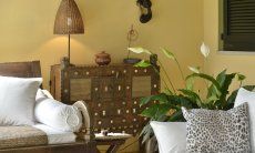 Villa Ulivi 12 | Lounge outside, furnished in ethnic style Terrace