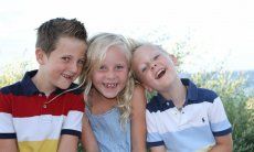 Villa Monica | Children in Villa Monica 2014 Hoock, Villasimius, Strand;