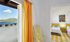 Villa Bella | Seaview from bedroom 2 Granny-flat with sea view and bedroom