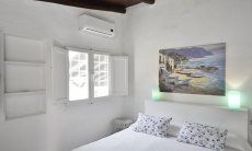 Villa Bella | Bedroom 3 with double bed Bedroom with double bed , window and airconditioning