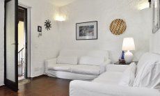 Modern living room with sofa coner  Villa Serena, Costa Rei