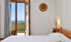 Bedroom 2 with double sized bed and seaview, 2nd floor