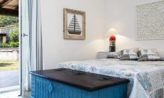 Bedroom with double bed  Villa Campidano 21