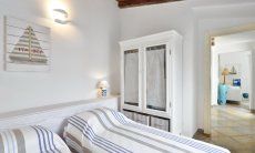 Villa Campidano 8 | Bedroom 3 with two single beds Bedroom