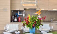 Villa Campidano 7 | Fully equipped kitchen right next to the dining table Dining