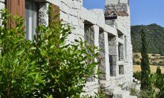 Li Conchi 14 | Granite stairs lead form the garden to the terrace Stairs to the terrace