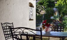 Villa Elisa | Dining table outside Dining table outside, Detail