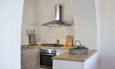 Li Conchi 9 | Kitchen with oven, gas stove and dishwasher Kitchen with oven, gas stove and dishwaser Li Conchi 9, Cala Sinzias