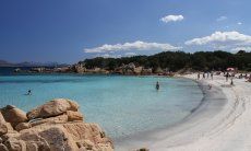 Incredible colours in the bay of Cala Capriccioli, Costa Smeralda