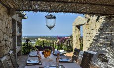 Penthouse Domus 16 | Shady place to eat outside with sea view Shady place to eat outside with sea view