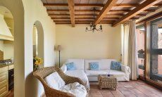 Villa Domus 17 | Living area with a glass front and terrace access Living area with a glass front and terrace access