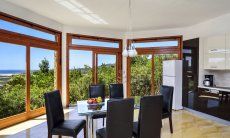 Villa Torretta Chia | Dining area with a view all around Dining area with a view above the environment