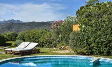 Villa Torretta Chia | Private pool with sun beds to relax in the sun Private pool among the beautiful garden