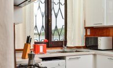 Villa Su Faru 1 | Kitchen with sea view Kitchen with sea view