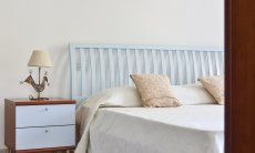 Villa Le Ginestre 2 | Bedroom 1 upstairs with a double sized bed Bedroom 1 upstairs with a double sized bed