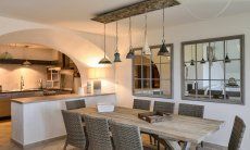 Apartment Orchidea-A | Dining area and kitchen Dining area and kitchen