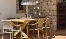 Li Conchi 4 | Dining table for dinners outside Dining outside