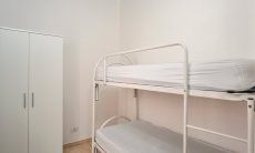 Villa Chiara | 3rd Bedroom with a bunk bed and storage space 3rd Bedroom with a bunk bed and storage space