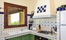 Typical sardinian kitchen with all essential devices 