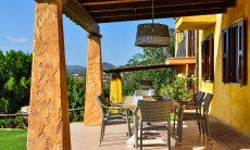 Apartment Orchidea-A | Terrace with shade Sardinia