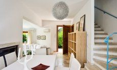 Villa del Campo | Dining area and stairs to the first floor Dining area and stairs to the first floor