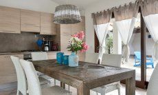 Villa Campidano 8 | Dining room with view of the inner courtyard Dining room with view of the inner Courtyard