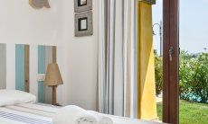 Villa Campidano 8 | Bedroom 2 with garden access as well Bedroom and garden