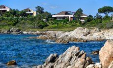 View of the house seen from the sea