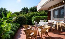 Villa Nodu Pianu Verde | Big terrace with dining table and lounge area 2018 New Picture