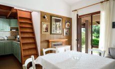 Villa Mare Turagri | Living room with stairs to the upper room Living room with stairs to the upper room