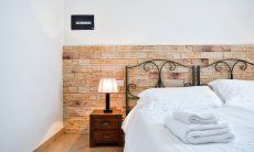 Apartment Castededdu 1 | Stylish bedroom 1 with double sized bed Stylish bedroom 1 with double sized bed