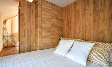 Zelt-Lodge Orri 2 | Beautiful furnished bedroom with double sized bed (Example picture, actual photos will be published in spring) Beautiful furnished bedroom with double sized bed