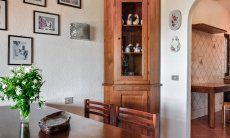 Villa Alessia | Dining table inside Dining table inside