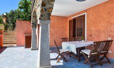 Apartment Castededdu 4 | Roofed dining area on the terrace Roofed dining area on the terrace