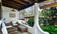 Villa Liliana | Roofed terrace with lounge area Roofed terrace with lounge area