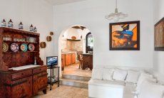Villa Liliana | Seating corner and kitchen Seating corner and kitchen