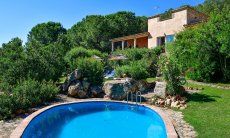 Private pool, perfeclty settled into the beautiful garden