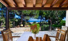 Villa Philippine | Terrace with sea view Terrace with sea view