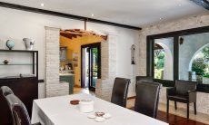 Villa Philippine | Living area with dining table Living area with dining table