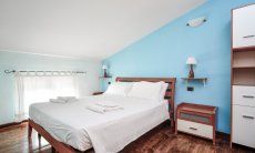 Villa Philippine | Bedroom with double sized bed, first floor Bedroom with double sized bed, first floor