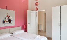 Villa Caroline | Bedroom 2 with double sized bed and storage space Bedroom 2 with double sized bed and storage space