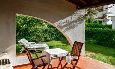 Villa Vela | Terrace with garden view Terrace with garden view