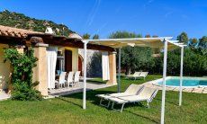 Villa Campidano 21 | House view with pool and garden 2018 New Picture