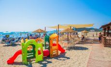 Lido and Games for kids on the beach of Torreslinas