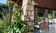 Villa Pola | Terrace with sofa and dining table Terrace with sofa and dining table