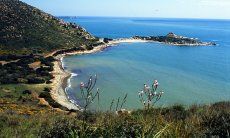 Punta Molentis, Villasimius, 26 km. away 