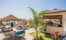 Beachbar with lounge rental on Simius Beach